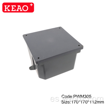 Caja de conexiones con terminales ip65 caja impermeable caja de plástico para electrónica exterior caja de montaje en pared empalme de cables